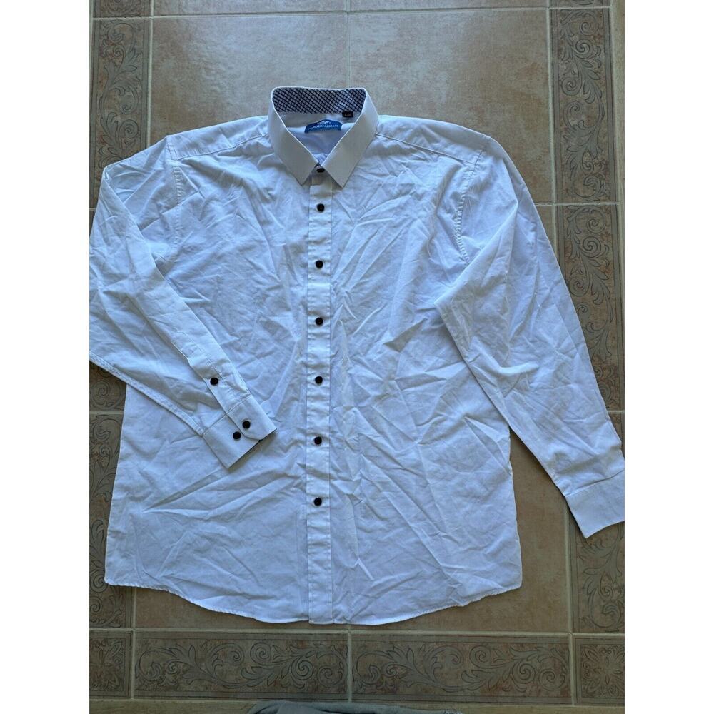 Giorgio Armani White Long sleeve shirt Men size 18-44